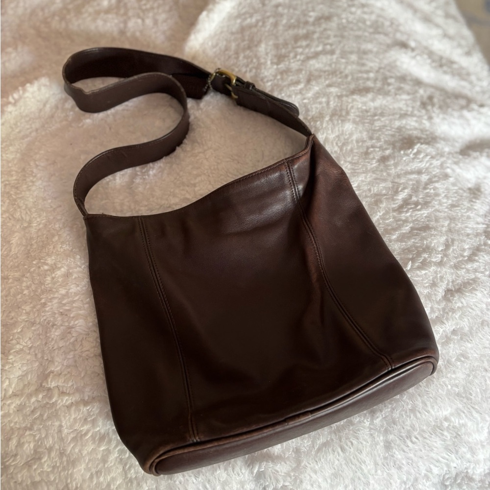 Coach Leather Shoulder Bag